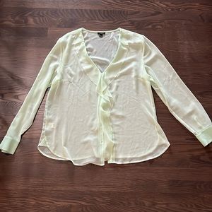 Sheer Lime Blouse